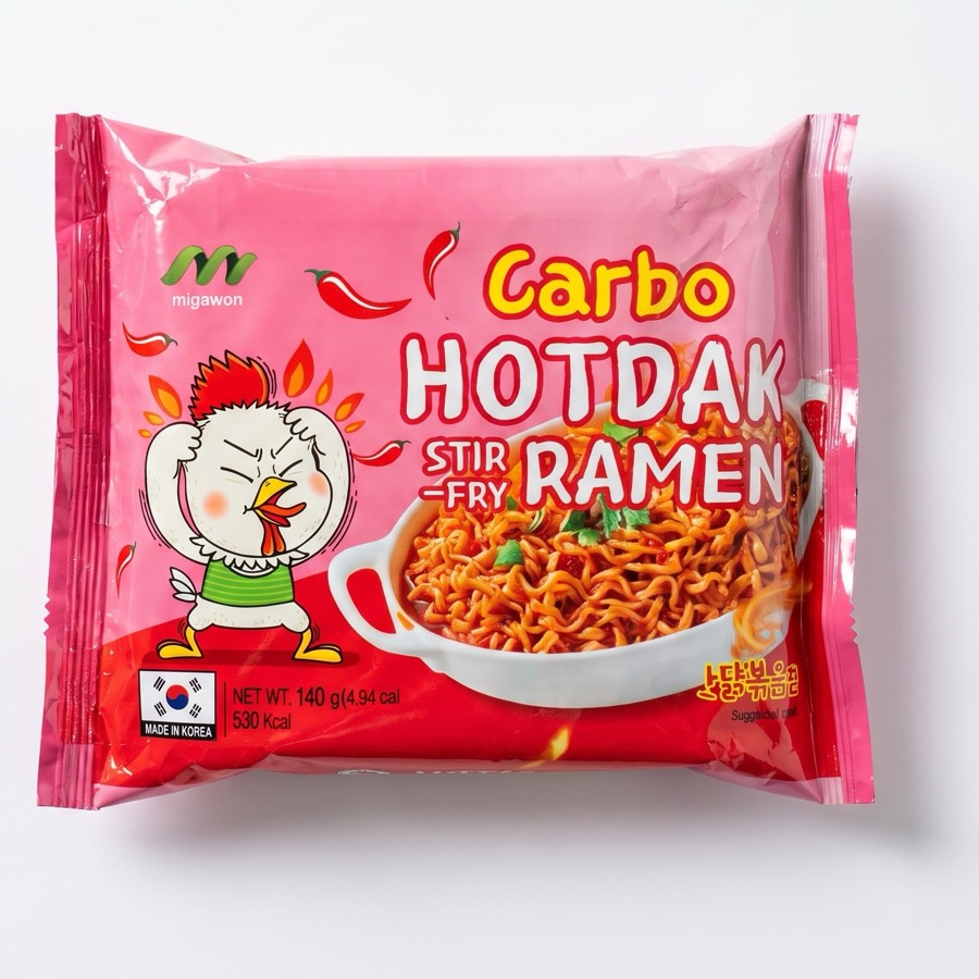 Migawon Hot Dak Carbo Stir-Fry Ramen 140g — Korean ramen available in Sri Lanka