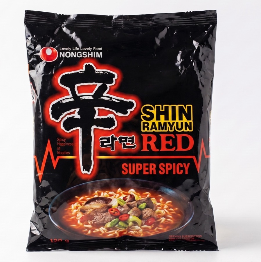 Nongshim Shin Ramyun Red Super Spicy 125g — Korean ramen available in Sri Lanka