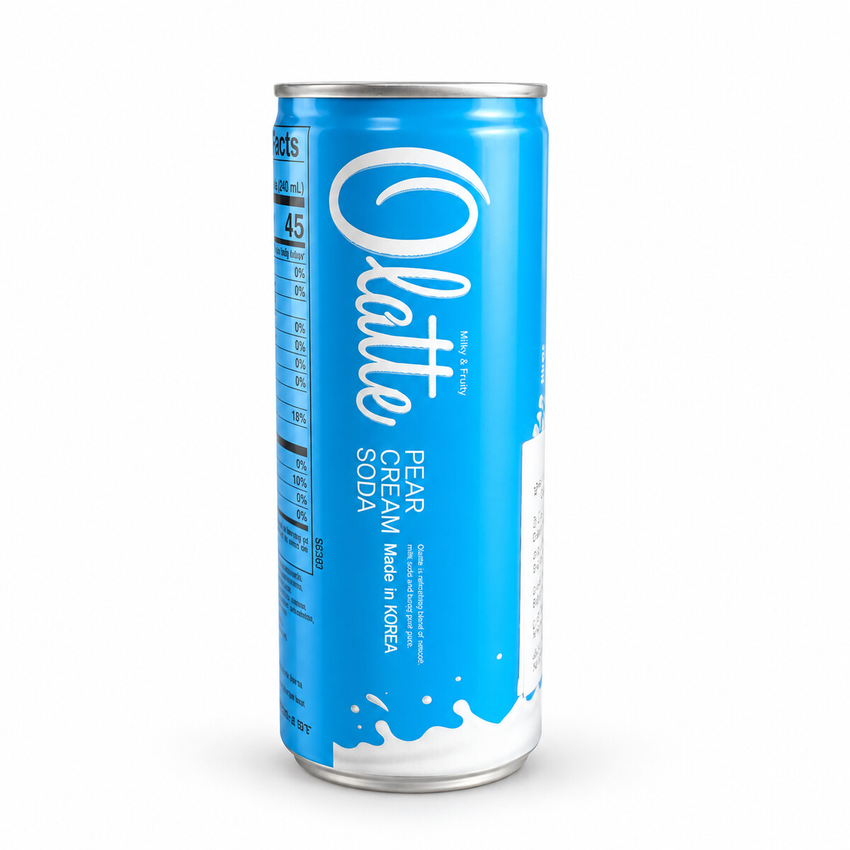 OKF Olatte Pear Cream Soda 240ml — Korean drink available in Sri Lanka