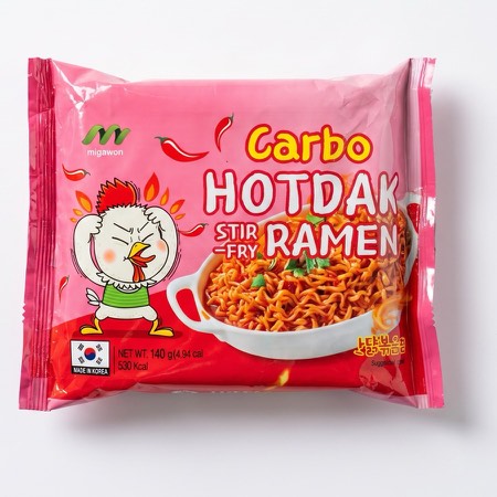 Migawon Hot Dak Carbo Stir-Fry Ramen 140g pack — buy online in Sri Lanka
